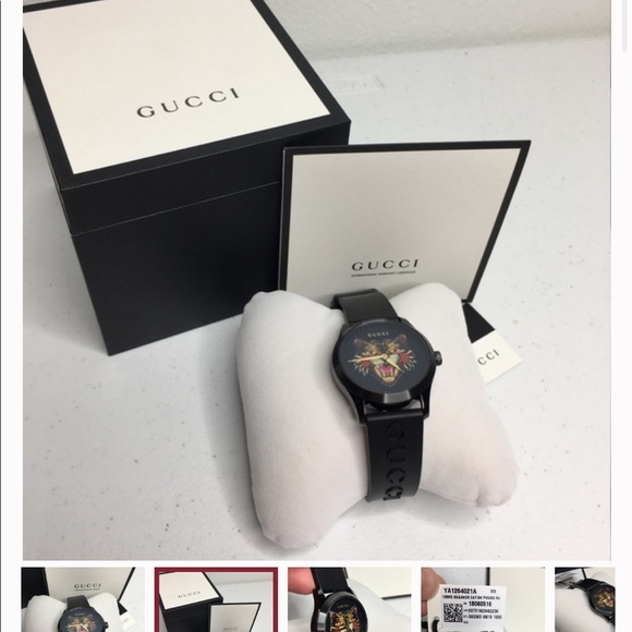 Gucci watch with Tiger face (unisex) - Picture 3 of 3